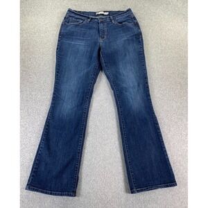 Levi's 515 Boot Cut Jeans Womens 10 (30x31) Dark Wash Mid Rise Cowgirl Western